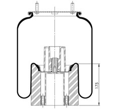 92.88.777.90993 - Air Spring With Plastic Piston W01m586287