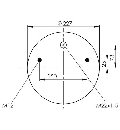 Air Spring With Plastic Piston W01m586287 - 92.88.777.90993