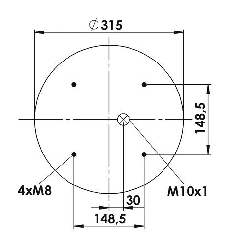 Körük Komple Metal Piston 768Mb - 84.88.777.90994