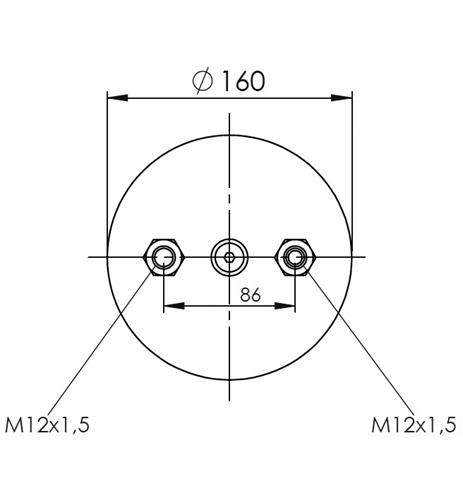 Körük Komple Metal Piston V1G12A - 27.88.777.90995