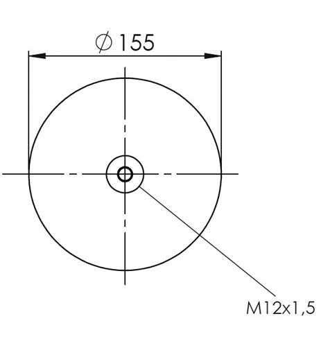 Körük Komple Metal Piston V1G12A - 27.88.777.90995