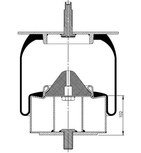 Körük Komple Metal Piston 53RS900144 - 18.88.777.90996