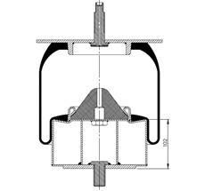 18.88.777.90996 - Körük Komple Metal Piston 53RS900144