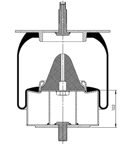 Körük Komple Metal Piston 53RS900131 - 18.88.777.90997