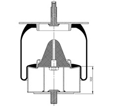 18.88.777.90997 - Körük Komple Metal Piston 53RS900131