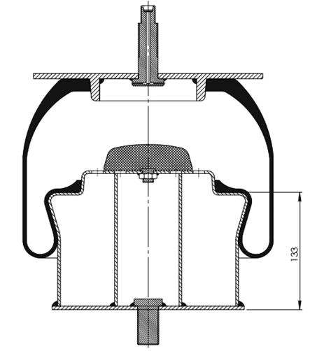 Körük Komple Metal Piston 53RS900142 - 18.88.777.90998