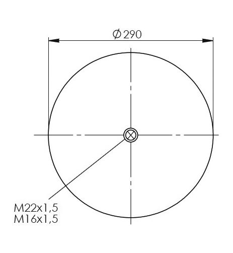 Körük Komple Metal Piston 53RS900142 - 18.88.777.90998