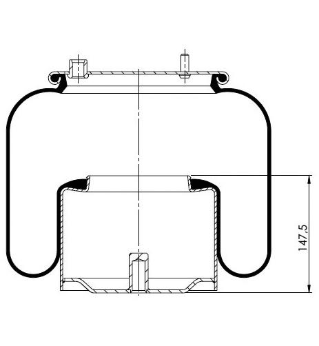 Körük Komple Metal Piston W01m588681 - 14.88.777.90999