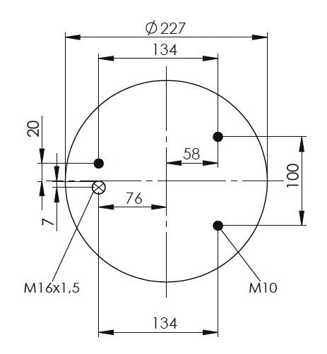 Körük Komple Metal Piston W01m588681 - 14.88.777.90999