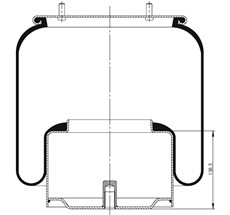 16.88.777.91000 - Körük Komple Metal Piston 1850Np01