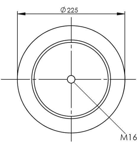 Körük Komple Metal Piston 1850Np01 - 16.88.777.91000