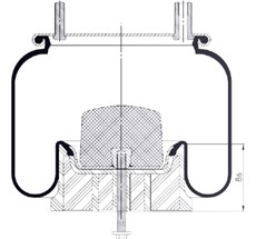 31.88.777.91004 - Körük Komple Plastik Piston 1T-240-20