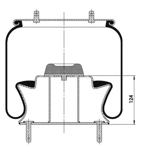 Körük Komple Metal Piston 1R13-750 - 13.88.777.91006