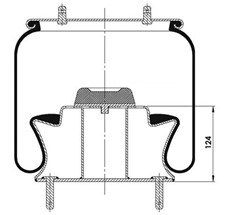 13.88.777.91006 - Körük Komple Metal Piston 1R13-750