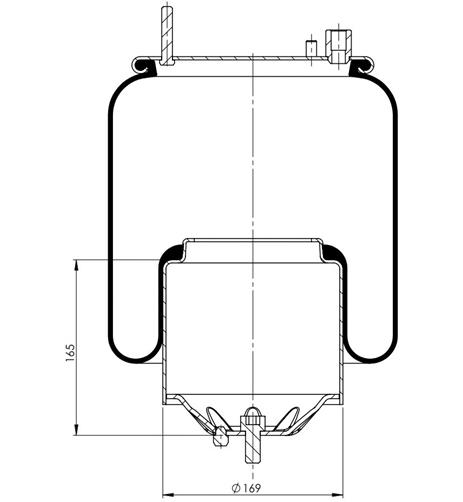 Körük Komple Metal Piston 4570Np02 - 40.88.777.91007