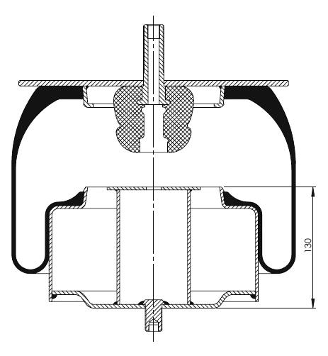 Körük Komple Metal Piston 53RS900056 - 18.88.777.91008