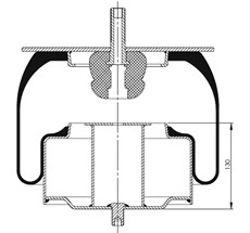 18.88.777.91008 - Körük Komple Metal Piston 53RS900056