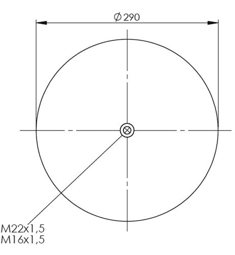 Körük Komple Metal Piston 53RS900056 - 18.88.777.91008