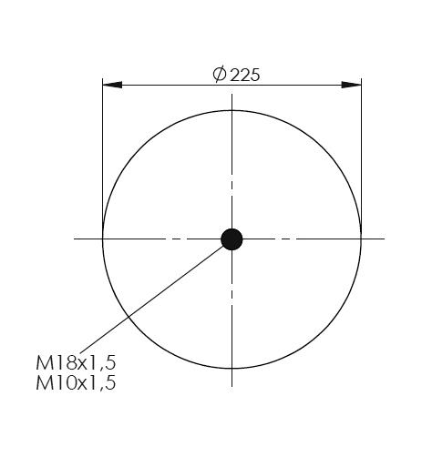 Körük Komple Metal Piston 53RS900056 - 18.88.777.91008