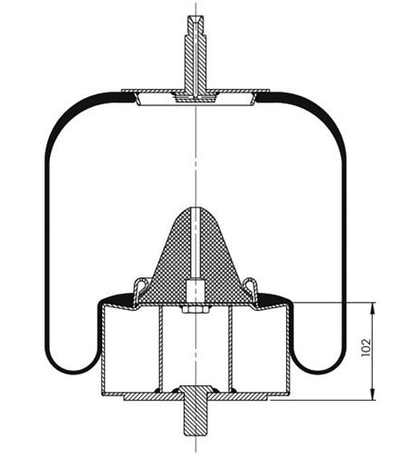 Körük Komple Metal Piston 53RS900072 - 18.88.777.91009