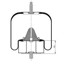 18.88.777.91009 - Körük Komple Metal Piston 53RS900072