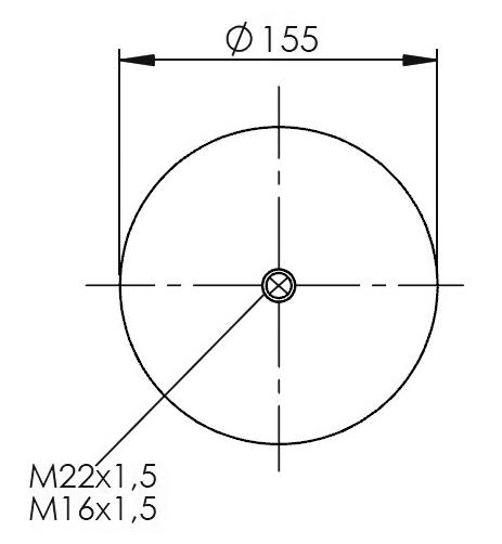 Körük Komple Metal Piston 53RS900072 - 18.88.777.91009