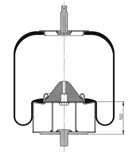 Körük Komple Metal Piston 53RS900069 - 18.88.777.91010