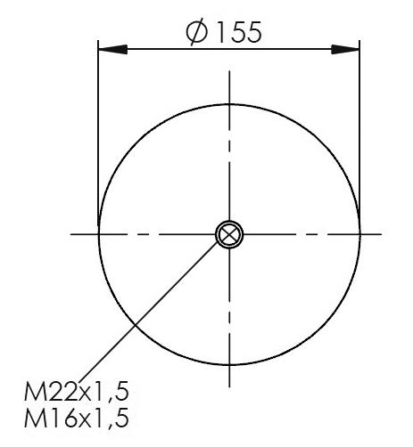 Körük Komple Metal Piston 53RS900069 - 18.88.777.91010