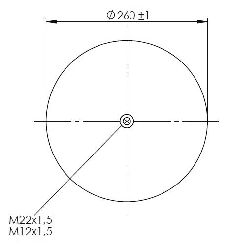 Körük Komple Metal Piston 53RS900083 - 18.88.777.91012