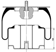 18.88.777.91014 - Körük Komple Metal Piston 661Np05