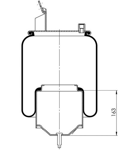 Körük Komple Metal Piston 4570Np03 - 12.88.777.91019