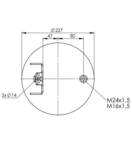 Körük Komple Metal Piston 4570Np03 - 12.88.777.91019