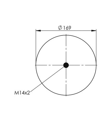 Körük Komple Metal Piston 4570Np03 - 12.88.777.91019