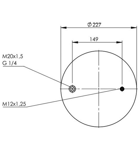 Körük Komple Plastik Piston 1R12-473 - 30.88.777.91025