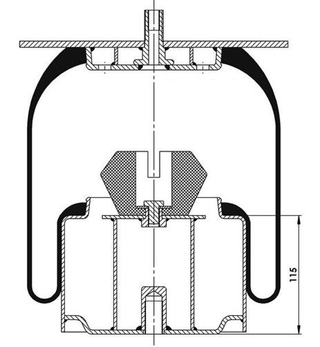 Körük Komple Metal Piston V1E17-03 - 18.88.777.91027