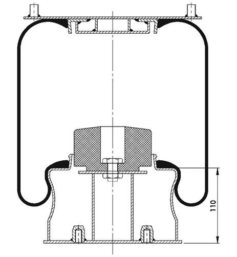 Körük Komple Metal Piston V1E18-05 - 84.88.777.91030