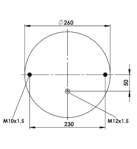 Körük Komple Metal Piston V1E18-05 - 84.88.777.91030