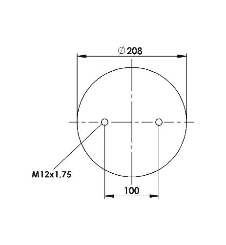 Körük Komple Metal Piston V1E18-05 - 84.88.777.91030