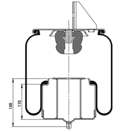 Körük Komple Metal Piston 36752K - 12.88.777.91032