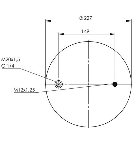 Körük Pistonsuz 1R12-473 - 30.88.777.91033