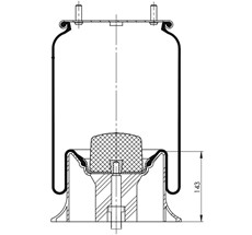 42.88.777.91035 - Körük Komple Plastik Piston 1R12807