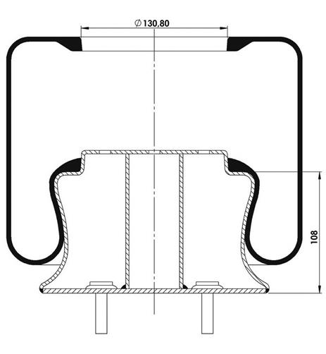 Körük Komple Metal Piston 6621Np01 - 12.88.777.91036