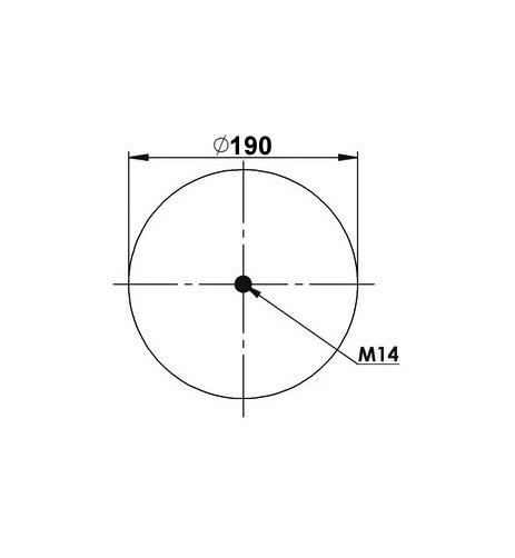 Körük Komple Metal Piston W01M588662 - 15.88.777.91039