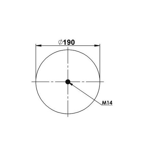 Körük Komple Metal Piston W01M588556 - 15.88.777.91040