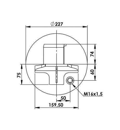 Körük Komple Metal Piston W01M588555 - 15.88.777.91041