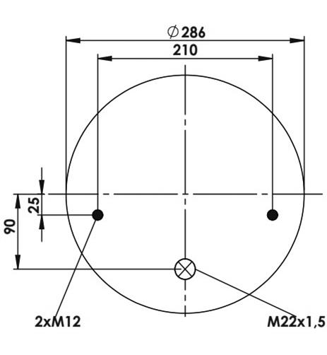 Körük Komple Metal Piston 3810-01K - 45.88.777.91045