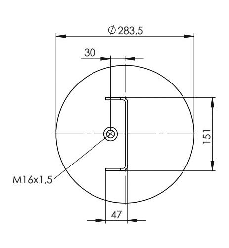 Körük Komple Metal Piston 6430-2934014 - 24.88.777.91046