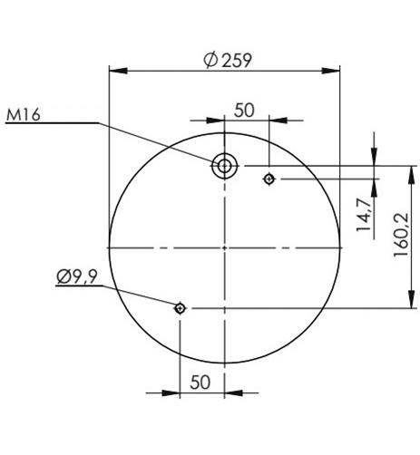 Air Spring With Metal Piston 30010P - 12.88.777.91048