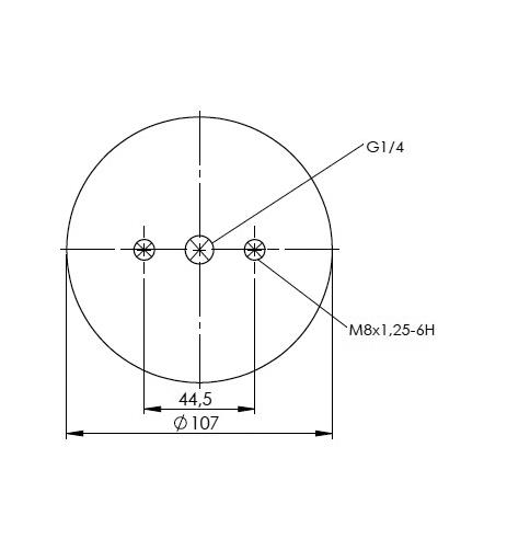 1 Katlı Körük Komple D120mm W01m586140 - 83.88.777.91050