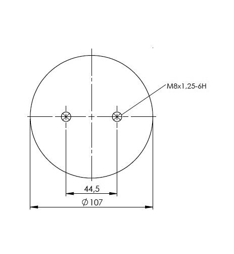 1 Katlı Körük Komple D120mm W01m586140 - 83.88.777.91050